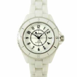 CHANEL J12 33mm H5699 Women's Automatic Watch in White Ceramic